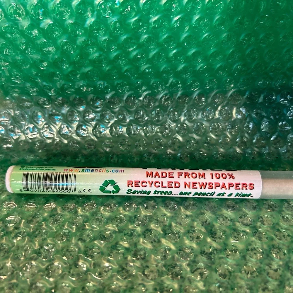 Smencils RETRO Colored -WATERMELON- Gourmet Scented Pencil Eco Newspaper‎